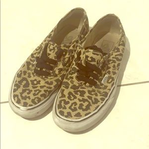 Cheetah Print Vans